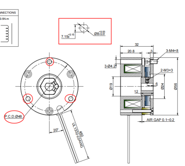 Mounting hole check